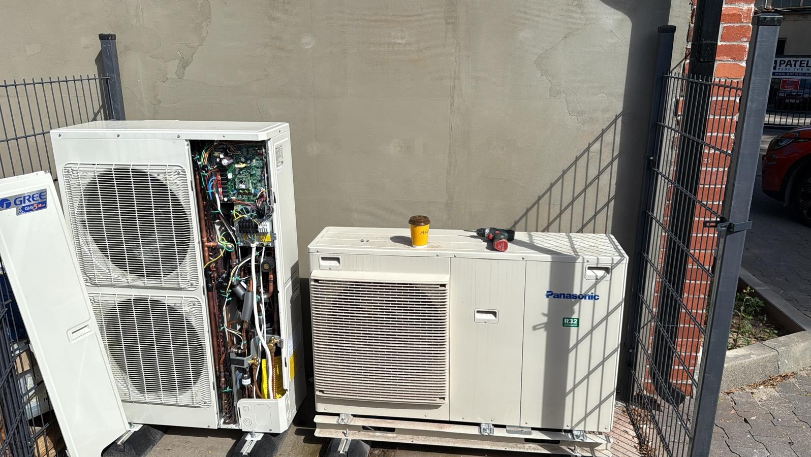 Montaż pompy ciepła oraz systemu klimatyzacji mini VRF