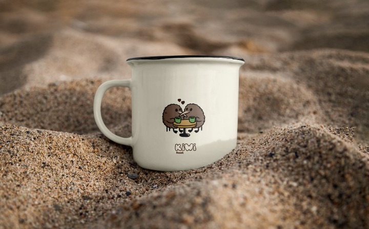 Koncept kubka Kiwi Nook