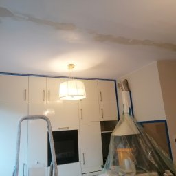 Malowanie mieszkania -  w trakcie prac 