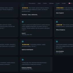 Webnovaapp - Opinie klientów o stronie internetowej WebNova App. Pozytywne recenzje dla różnych branż: sklep meblowy, restauracja, salon fryzjerski, sklep zoologiczny i inne.
