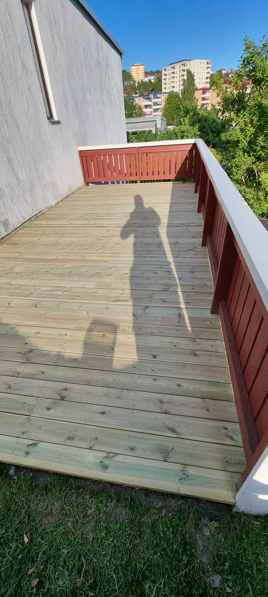 Wymiana deski tarasowej