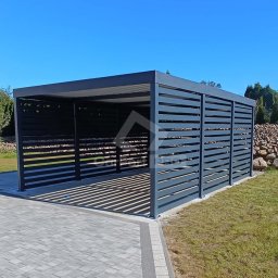 Carport jednostanowiskowy