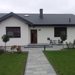 Wykonanie elewacji domu jednorodzinnego 