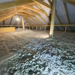 Ocieplenie poddasza Wysoka Kamieńska 3