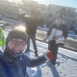 Odśnieżanie dróg i placów Cedry Wielkie 1