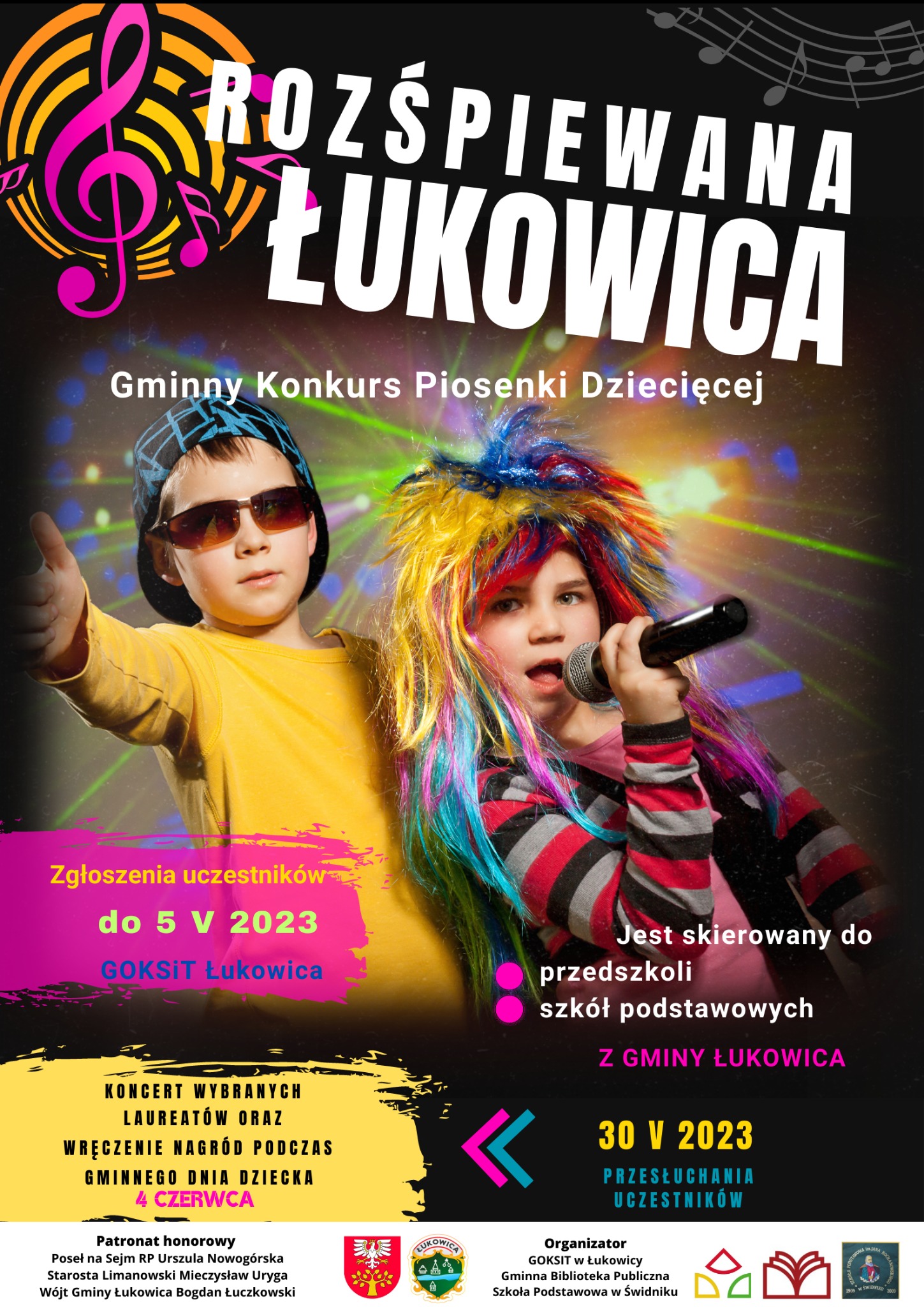 Projekty graficzne - koncert