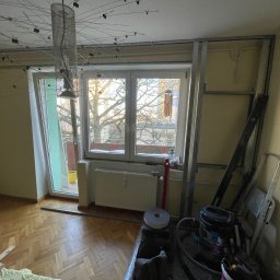 BOM Hlavaty - Wykonanie suchej zabudowy w mieszkaniu w Gdyni.