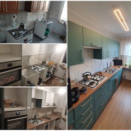 Złota rączka - Remont kuchni w bloku.