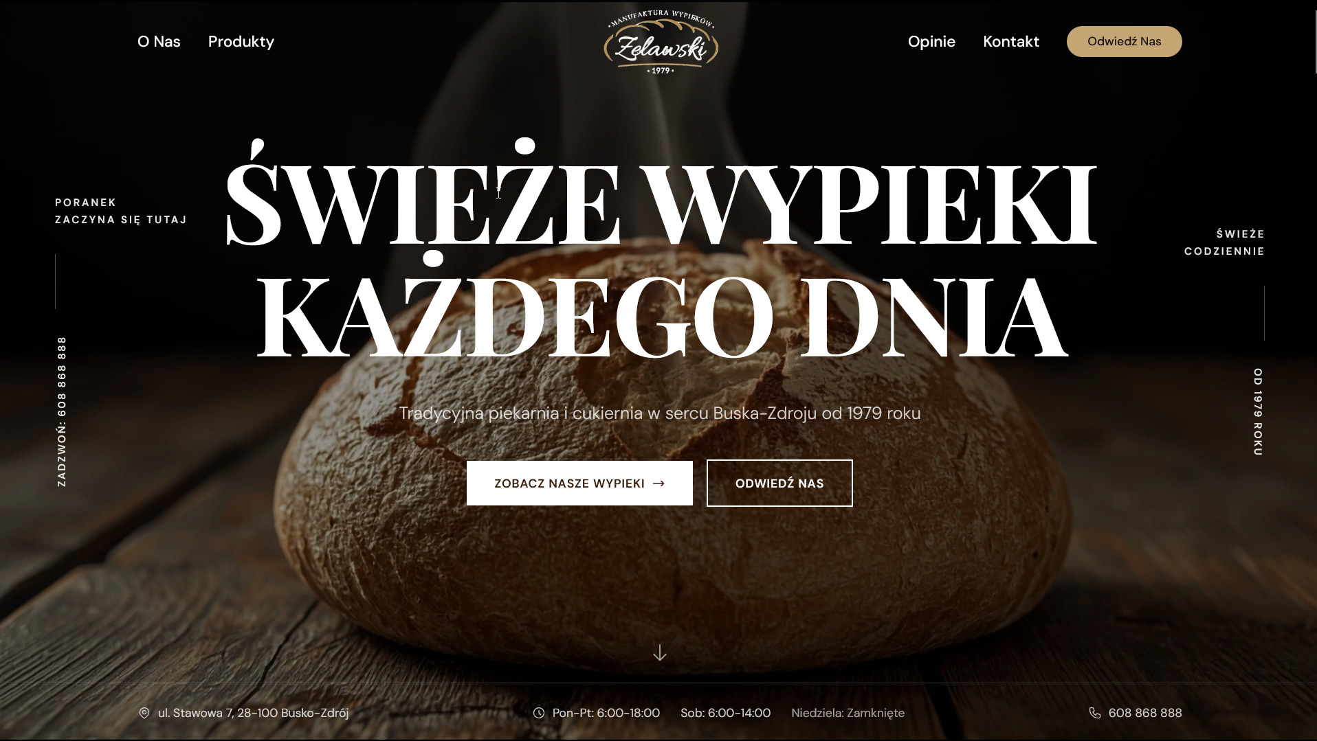 strona piekarni