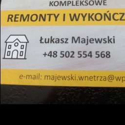 Usługi remontowe Łukasz Majewski - Malarz Długa Kościelna