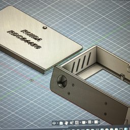projekt mocowania ekranu do lasera cnc