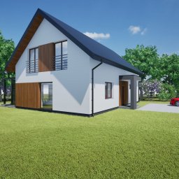 Projekt przebudowy domu Górka Pabianicka 1