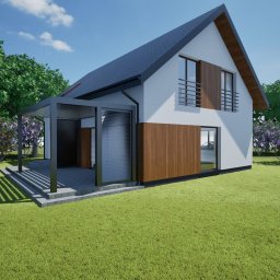 Projekt przebudowy domu Górka Pabianicka 2