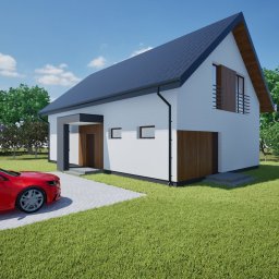 Projekt przebudowy domu Górka Pabianicka 4