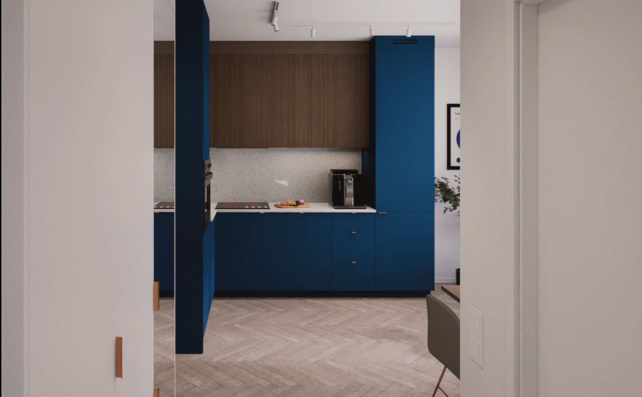 Projekt mieszkania w Mysłowicach