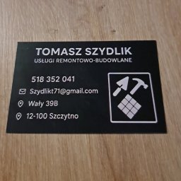 Tomasz Szydlik Usługi Remontowo-budowlane - Zabudowy Łazienek Szczytno