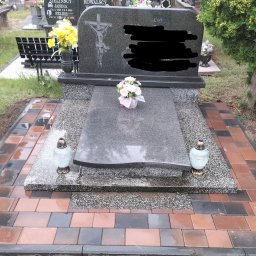 Układanie kostki brukowej Grębocin 2