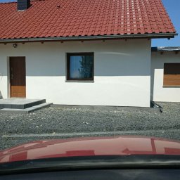 Tynkowanie elewacji  tynk silikonowy 2mm