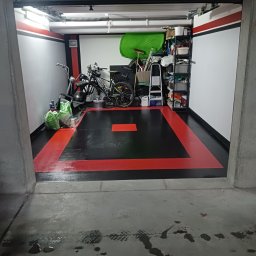 Szpachlowanie i malowanie garażu