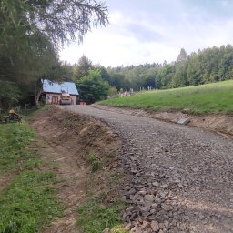 Niwelacja terenu Cisna 3