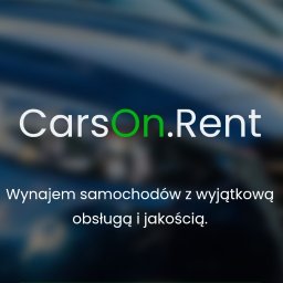 CarsOn.Rent - Wypożyczalnia Samochod&oacute;w Gorz&oacute;w Wielkopolski