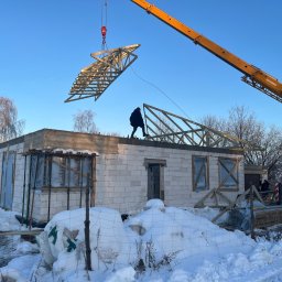 Więźba dachowa Lubin 2