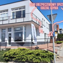 Dom Ubezpieczeniowy Spectrum oddział Gdynia, biuro Unruga 50 Gdynia, wejście od ul. Czeladniczej
