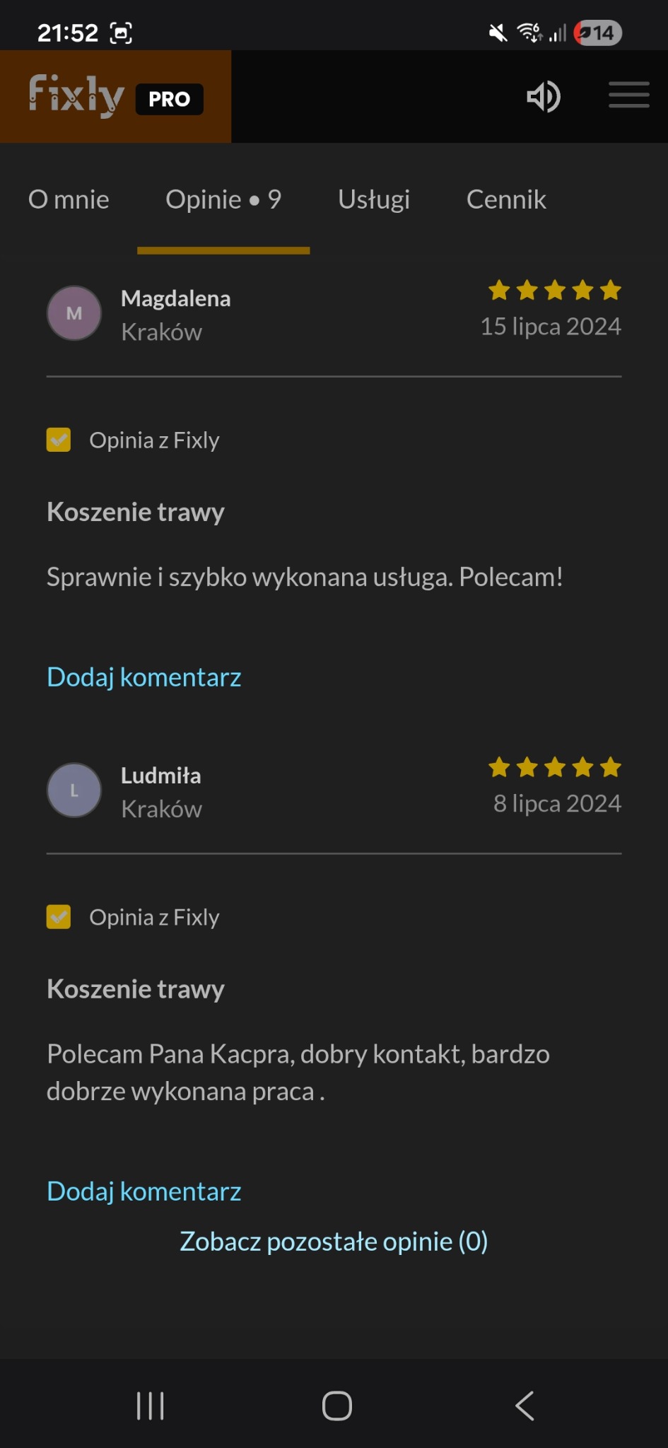 Zadowoleni Klienci