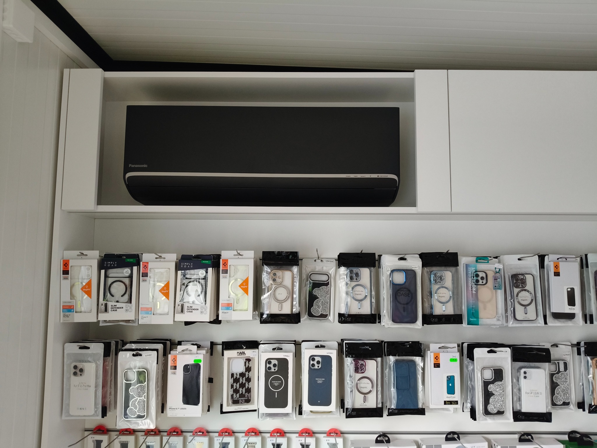 Panasonic Etherea ogrzeje również pawilon handlowy.