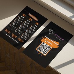 Michał Radwan - Projekt ulotki promocyjnej dla studia detailingu