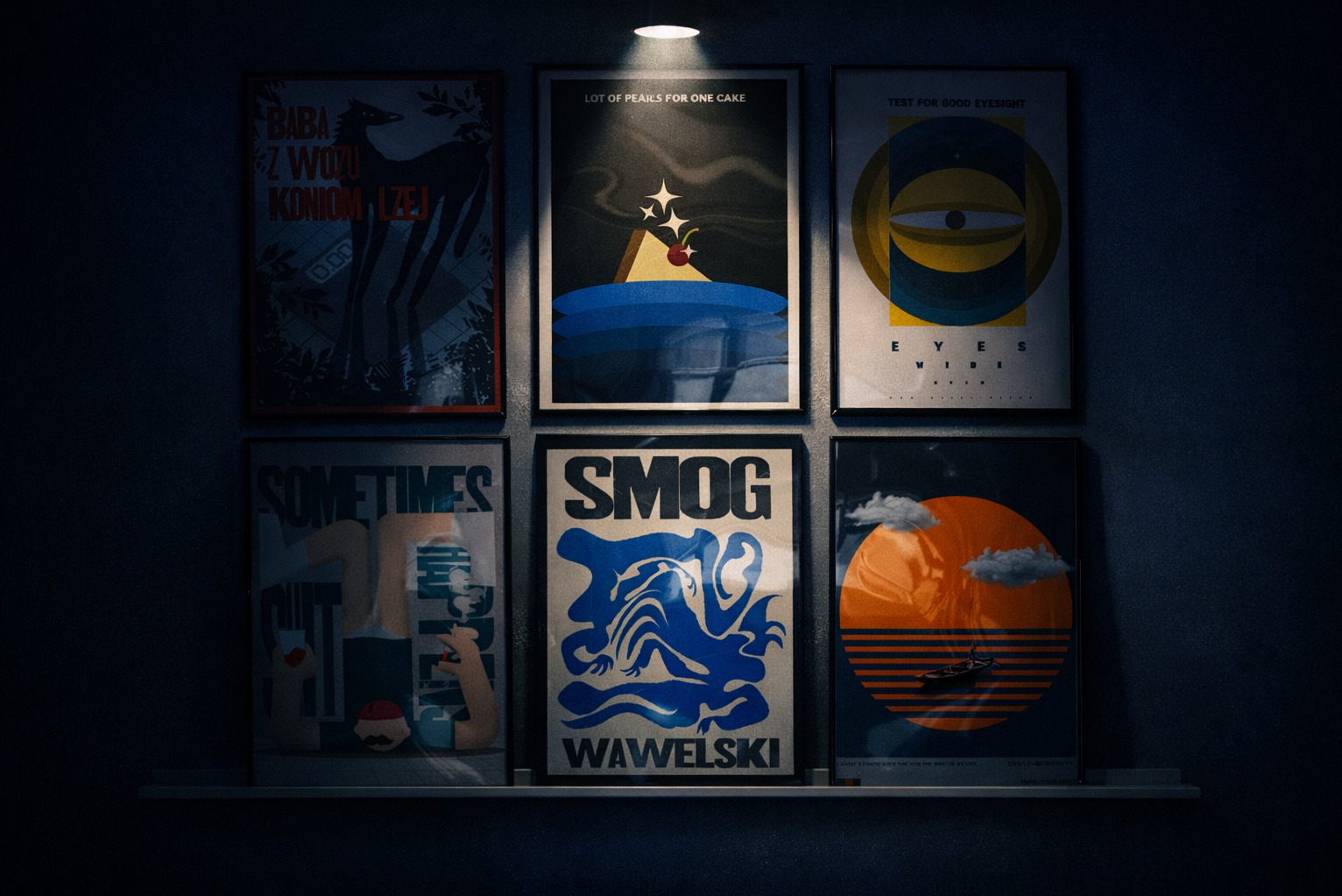 Przykładowa kolekcja do sprzedaży internetowej.