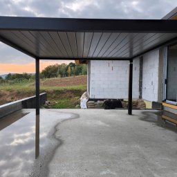 Pergola metalowa Kraków 1