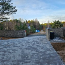 Układanie kostki brukowej Łubiana 2