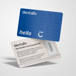 Michał Godlewski - Karta stałego klienta wykonana dla gabinetu stomatologicznego