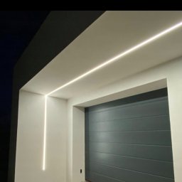 Listwa Led ukryta w styropianie. 