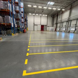 Wykonywanie oznakowania poziomego