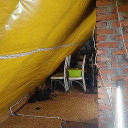 Ocieplenie poddasza Zagnańsk 1