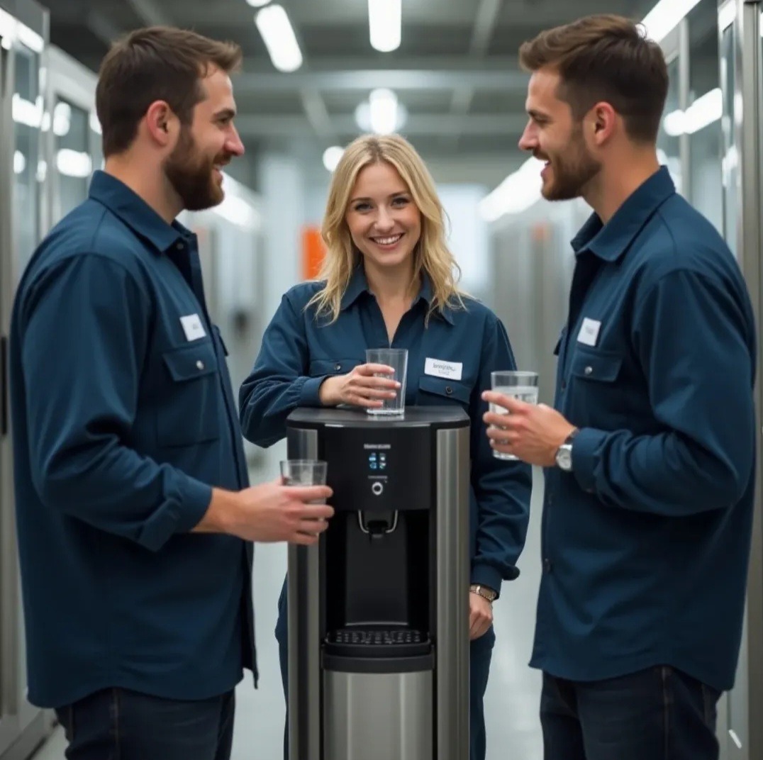 Dystrybutory filtrujące to świetne rozwiązanie dla firm produkcyjnych.