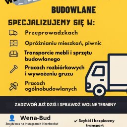 Specjalizujemy się w szybkim transporcie, pracach ogolno budowlanych