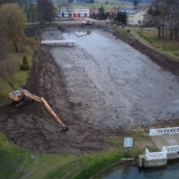 Wykopanie stawów Skierniewice 3