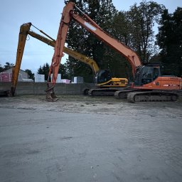 Wykopanie stawów Skierniewice 2