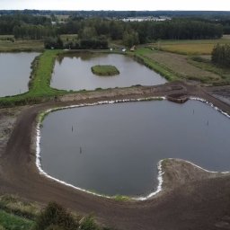 Wykopanie stawów Skierniewice 4