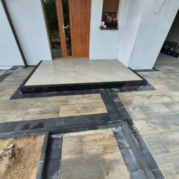 Układanie kostki brukowej Morąg 4