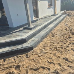 Układanie kostki brukowej Morąg 1