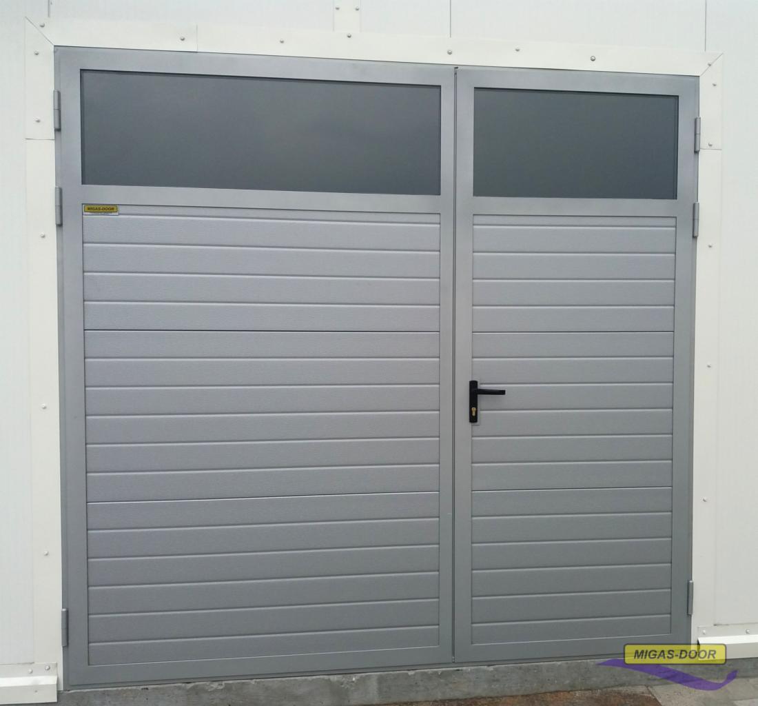 Brama dwuskrzydłowa (rozwierna) garażowa