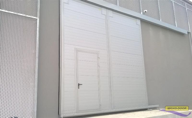 Brama podwieszana przesuwna