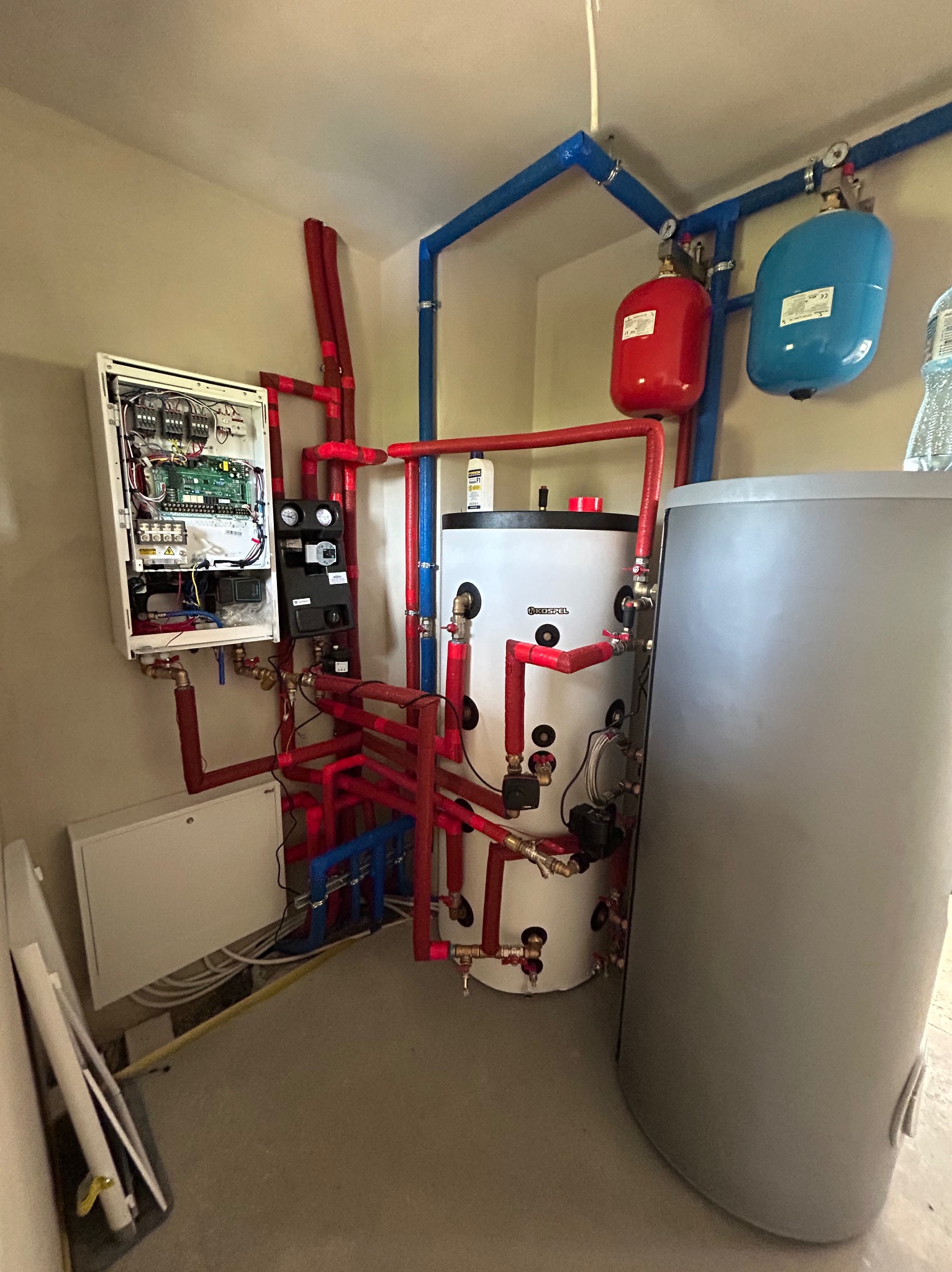 Kompleksowe kotłownie z pompą ciepła