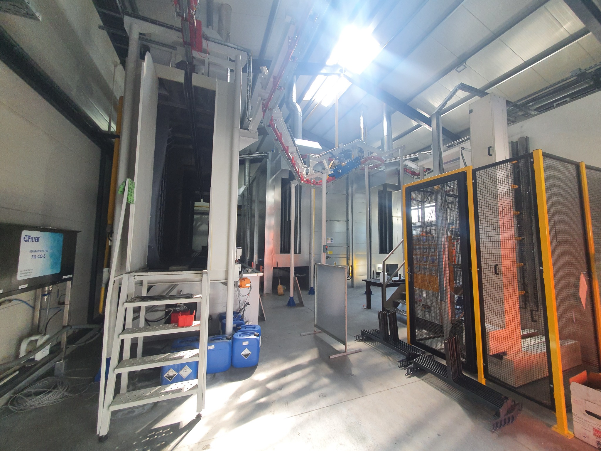 Automatyczna lakiernia proszkowa