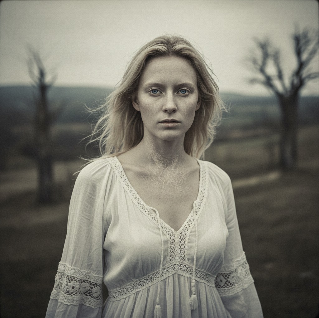 Madonna Grzegorza - postać wygrnerowana IA