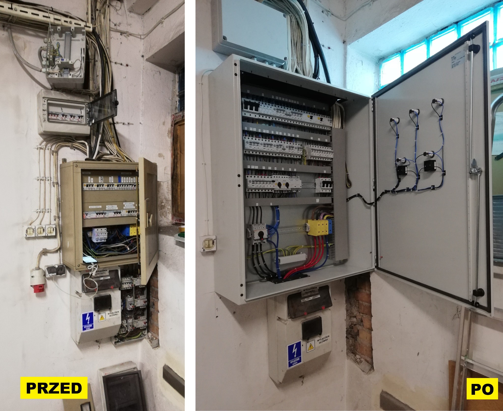 Modernizacja rozdzielnic elektrycznych